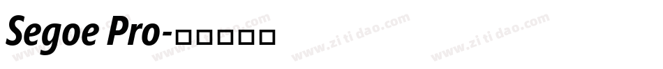 Segoe Pro字体转换